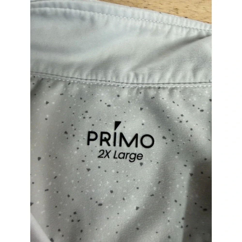 Mens Primo Golf 1/4 Zip Pullover Sweater Jacket Long Sleeve Stretch Performance